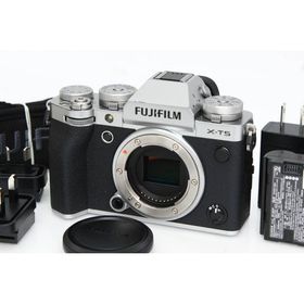【全額返金保証】良品｜富士フイルム FUJIFILM X-T5 ボディ [シルバー] CA01-R6660-3V1C