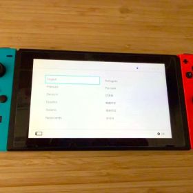Nintendo Switch 本体+プロコン+ケース2種+SDカード(箱無し)