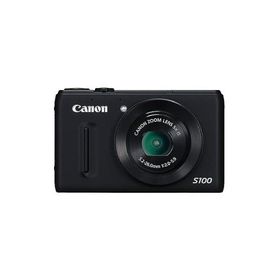 【中古】【1ヶ月保証】キヤノン Canon PowerShot S100 ブラック PSS100(BK) 1210万画素 広角24mm 光学5倍ズ