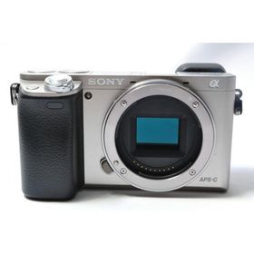 【中古】【1ヶ月保証】 ソニー SONY α6000 ボディ シルバー ILCE-6000 S ミラーレス一眼
