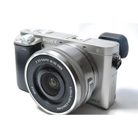 【中古】【1ヶ月保証】 ソニー SONY α6000 パワーズームレンズキット シルバー ILCE-6000L S ミラーレス一眼