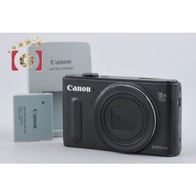 【中古】Canon キヤノン PowerShot SX610 HS ブラック コンパクトデジタルカメラ