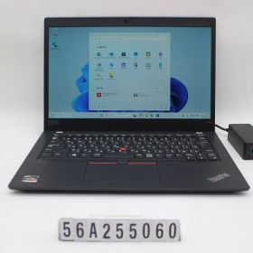 Lenovo ThinkPad X13 Gen1 Ryzen 5 Pro 4650U 2.1GHz/8GB/256GB(SSD)/13.3W/FHD(1920x1080)/Win11 【56A255060】
