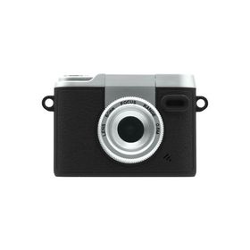 VISCA CMR001BK 自撮りができるデジタルトイカメラ 可動式レンズ搭載 500万画素 動画撮影可能 ブラック