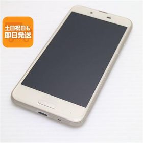 美品 SH-01K AQUOS sense ゴールド スマホ 即日発送 スマホ 白ロム 中古 DoCoMo SHARP あすつく 土日祝発送OK
