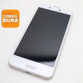 美品 SHV40 AQUOS sense ホワイト スマホ 即日発送 スマホ 白ロム 中古 au SHARP あすつく 土日祝発送OK