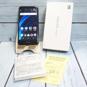 SHARP UQ mobile AQUOS sense SHV40 Velvet Black ベルベット ブラック 本体 白ロム [ジャンク] SIMロック解除済み SIMフリー J483837