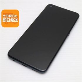 新品同様 OPPO A55s 5G A102OP ブラック スマホ 白ロム 本体 即日発送 土日祝発送OK あすつく