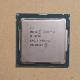 Intel Core i7-9700 CPU 本体①