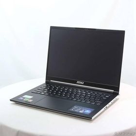 〔中古〕MSI(エムエスアイ) Stealth 14 AI Studio A1V Stealth-14-AI-Studio-A1VGG-5023JP ブラック＆ホワイト〔262-ud〕