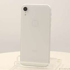 〔中古品〕 iPhoneXR 64GB ホワイト MT032J／A SoftBank ［6.1インチ液晶／Apple A12／RAM:3GB／ナノSIM］〔中古品〕 iPhoneXR 64GB ホワイト MT032J／A SoftBank ［6.1インチ液晶／Apple A12／RAM:3GB／ナノSIM］