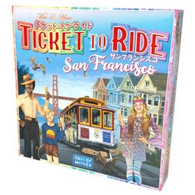 ホビージャパン チケット・トゥ・ライド: サンフランシスコ 日本語版 (2-4人用 10-15分 8才以上向け) ボードゲーム