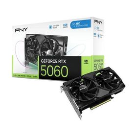 PNY VCG5060T16DFXPB1-O GeForce RTX 5060 Ti 16GB Overclocked Dual Fan 並行輸入品 当店三年保証
