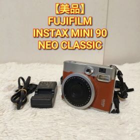 【美品】 FUJIFILM instax mini 90 ネオクラシック 茶