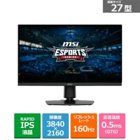 MSI（エムエスアイ） 27型ゲーミングモニター MAG 272URDF E16 MAG-272URDF-E16 ブラック