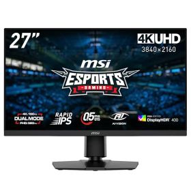 MSI ゲーミングモニター MAG 272URDF E16 27インチ/4K/RAPID IPSパネル/160Hz（フルHD設定時：320Hz）/0.5ms