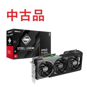 中古品 ASRock AMD Radeon RX 9070 XT Steel Legend Dark 16GB