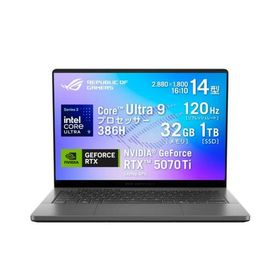 ASUS(エイスース) ROG Zephyrus G14 GU405AR-U9R5070TIG 14型 Core Ultra 9 メモリ32GB SSD1TB ノートパソコン エクリプスグレー