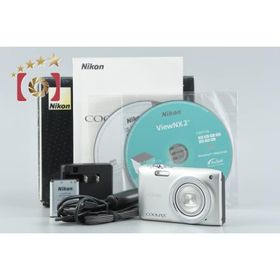 【中古】Nikon ニコン COOLPIX S2700 シルバー コンパクトデジタルカメラ 元箱付き