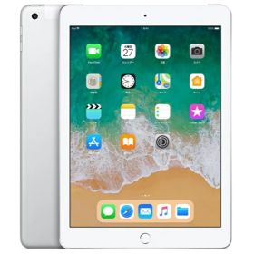 【中古】(良品) au Apple iPad 第6世代 Cellular 32GB シルバー NR6P2J/A【安心保証90日/赤ロム永久保証】iPad6 本体 アイパッド タブレット