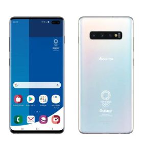 【SIMロック解除済】docomo Galaxy S10+ Olympic Games Edition SC-05L プリズムホワイト SAMSUNG 当社3ヶ月間保証 中古 イオシス