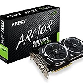 【中古】【輸入・国内仕様】MSI GeForce GTX 1070 Ti ARMOR 8G グラフィックスボード VD6491