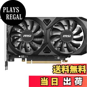 【送料無料】MSI GeForce RTX 3050 VENTUS 2X 6G OC PCIe4.0 補助電源不要 デュアルファン搭載 グラフィックスボード VD8789
