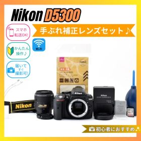 ❤️初心者から長く使える❤️Nikon D5300❤️持ち運びも快適な軽量モデル