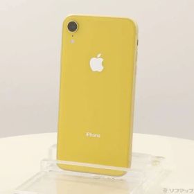ソフマップ 〔中古品〕 iPhoneXR 128GB イエロー MT0Q2J／A SIMフリー【352】