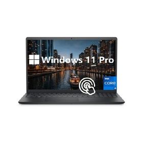 デル Dell Inspiron 15 3520 Business Laptop, 15.6 Inch FHD Touchscreen, Intel Core i5-1155G7, 8GB RAM, 512GB SSD, Windows 11 Pro, Numeric Keypad, Webca
