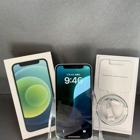 超美品 国内版 SIMフリー iPhone12 mini 128GB グリーン色