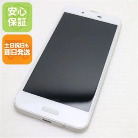 美品 SHV40 AQUOS sense ホワイト スマホ 即日発送 スマホ 白ロム au SHARP 土日祝発送OK