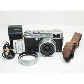 FUJIFILM X100S シルバー 純正フード付き フジフィルム 管FJ9846