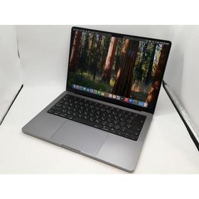 【中古】Apple MacBook Pro 14インチ CTO (14インチ,M3,2023) スペースグレイ M3(CPU:8C/GPU:10C)/8G/1T【府中ル・シーニュ】保証期間１ヶ月【ランクB】