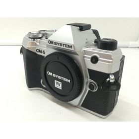 【中古】OM SYSTEM OM SYSTEM OM-5 12-45mm F4.0 PRO レンズキット シルバー【札幌】保証期間１ヶ月【ランクA】