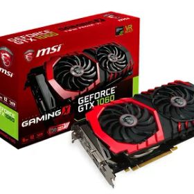 【中古】 MSI GeForce GTX 1060 GAMING X 6G 『Twin Frozr VI/OCモデル』 グラフィックスボード VD6092