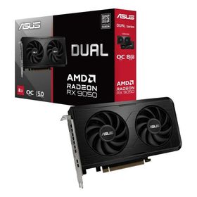 ASUS DUAL-RX9050-O8G Radeon RX9050搭載グラフィックカード