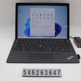 Lenovo ThinkPad X12 Detachable Gen1 Core i5 1130G7 1.1GHz/16GB/256GB(SSD)/12.3W/FHD(1920x1280) タッチパネル/Win11 【546263647】