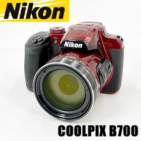 【美品】ニコン Nikon COOLPIX B700 レッド コンデジ カメラ 中古