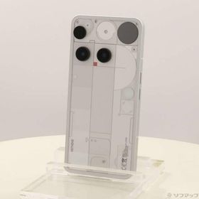 〔中古〕Nothing Nothing Phone (3) 256GB ホワイト NP3256 SIMフリー〔276-ud〕