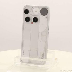 〔中古〕Nothing（ナッシング） Nothing Phone (3) 256GB ホワイト NP3256 SIMフリー〔198-ud〕
