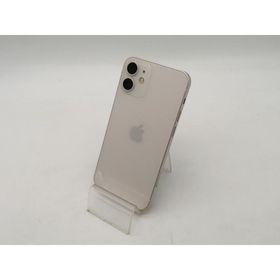 【中古】Apple 楽天モバイル 【SIMフリー】 iPhone 12 mini 64GB ホワイト MGA63J/A【OSU301】保証期間１ヶ月【ランクC】