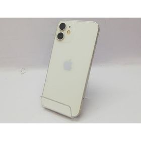 【中古】Apple SoftBank 【SIMロック解除済み】 iPhone 12 mini 128GB ホワイト MGDM3J/A【立川フロム中武】保証期間１ヶ月【ランクB】