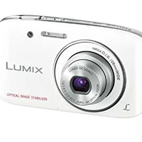 【中古】(非常に良い)パナソニック デジタルカメラ ルミックス S2 光学4倍 ホワイト DMC-S2-W