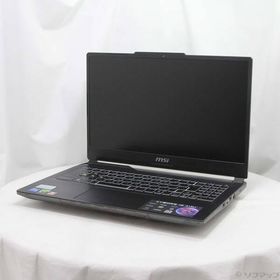 〔中古〕MSI(エムエスアイ) Cyborg 15 A13V Cyborg-15-A13UC-3250JP ブラック＆スケルトン〔262-ud〕