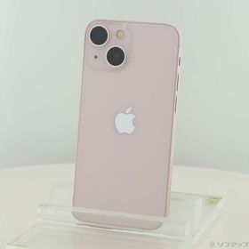 (中古)Apple iPhone13 mini 128GB ピンク MLJF3J/A SIMフリー(198-ud)