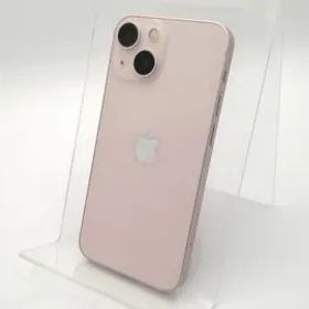 【中古】Apple au 【SIMフリー】 iPhone 13 mini 128GB ピンク MLJF3J/A【大須2】保証期間１ヶ月【ランクB】