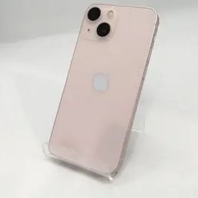 【中古】Apple SoftBank 【SIMフリー】 iPhone 13 mini 128GB ピンク MLJF3J/A【浜松駅前】保証期間１ヶ月【ランクB】