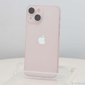 (中古)Apple iPhone13 mini 128GB ピンク MLJF3J/A SIMフリー(262-ud)