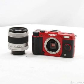 〔中古〕PENTAX(ペンタックス) PENTAX Q10 ズームレンズキット レッド (1240万画素／SDXC)〔262-ud〕
